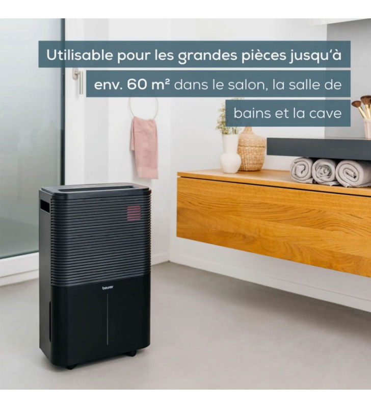 Déshumidificateur d'air BEURER 20 Litres / Noir