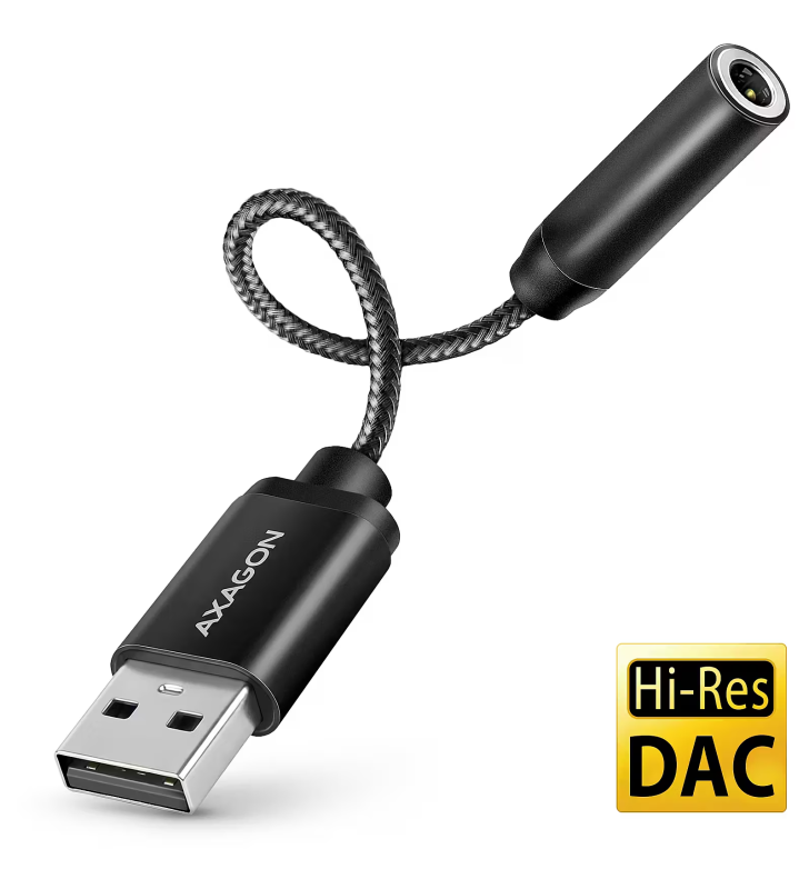 Adaptateur audio DAC haute résolution USB-A ADA-HA