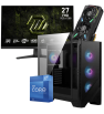 Setup Gamer Special Pc de Bureau Gaming / i7-12700KF / RTX 5070 12G / 32 Go Avec Écran Gaming MSI MAG 27" Full HD IPS / 240 Hz