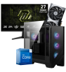 Setup Gamer Special Pc de Bureau Gaming / i7-13700F / RTX 5070 12G / 32 Go Avec Écran Gaming MSI MAG 27" WQHD IPS / 200 Hz