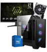 Setup Gamer Special Pc de Bureau Gaming / i7-14700F / RTX 5070 12G / 32 Go Avec Écran Gaming MSI MAG 27" Full HD IPS / 240 Hz