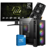 Setup Gamer Special Pc de Bureau Gaming / i5-14600KF / RTX 5070 12G / 32 Go Avec Écran Gaming MSI MAG 27" Full HD IPS / 240 Hz