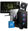 Setup Gamer Special Pc de Bureau Gaming / i5-14600KF / RTX 5070 12G / 32 Go Avec Écran Gaming MSI MAG 27" Full HD IPS / 240 Hz