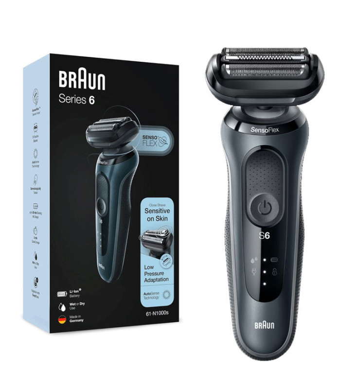 Rasoir braun série 6 Argent WD autosense grille ultramince