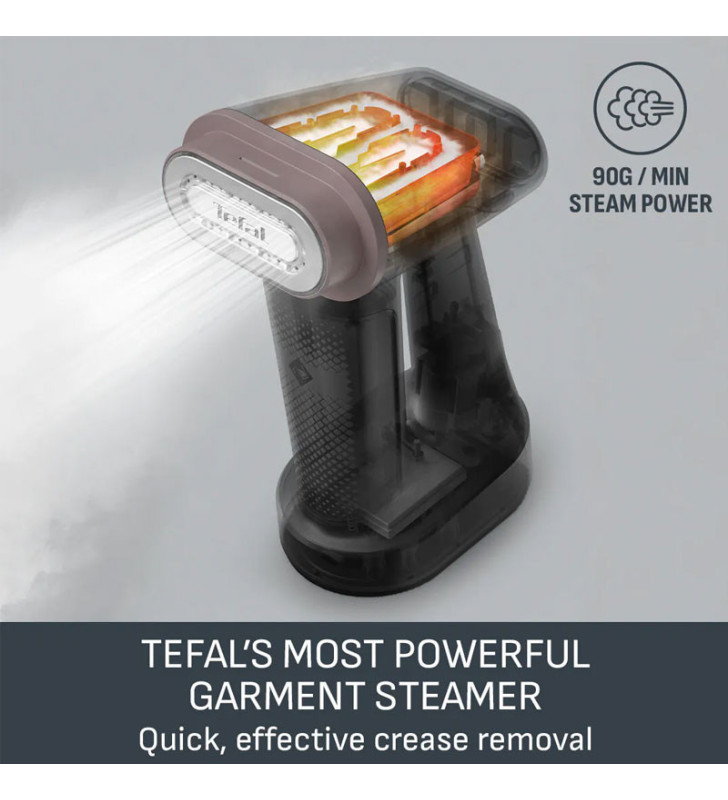 DEFROISSEUR A MAIN TEFAL 180ml / Noir