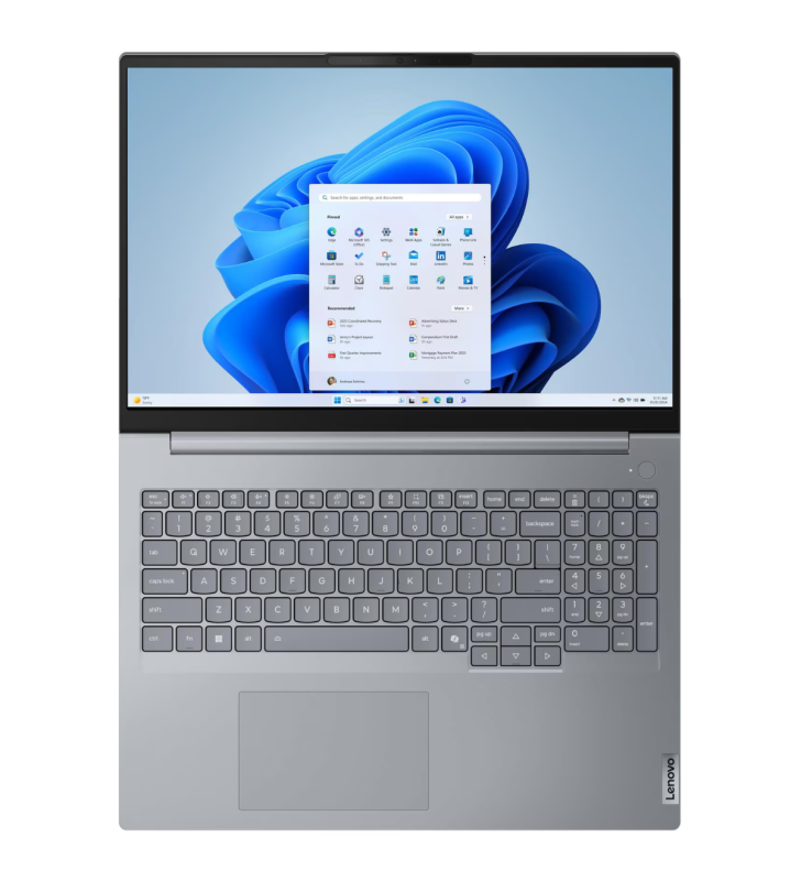 Pc Portable Lenovo ThinkBook 16 G9 IRL / Core 7 240H / 16 Go DDR5 / 512 Go SSD / Windows 11 Pro / Gris