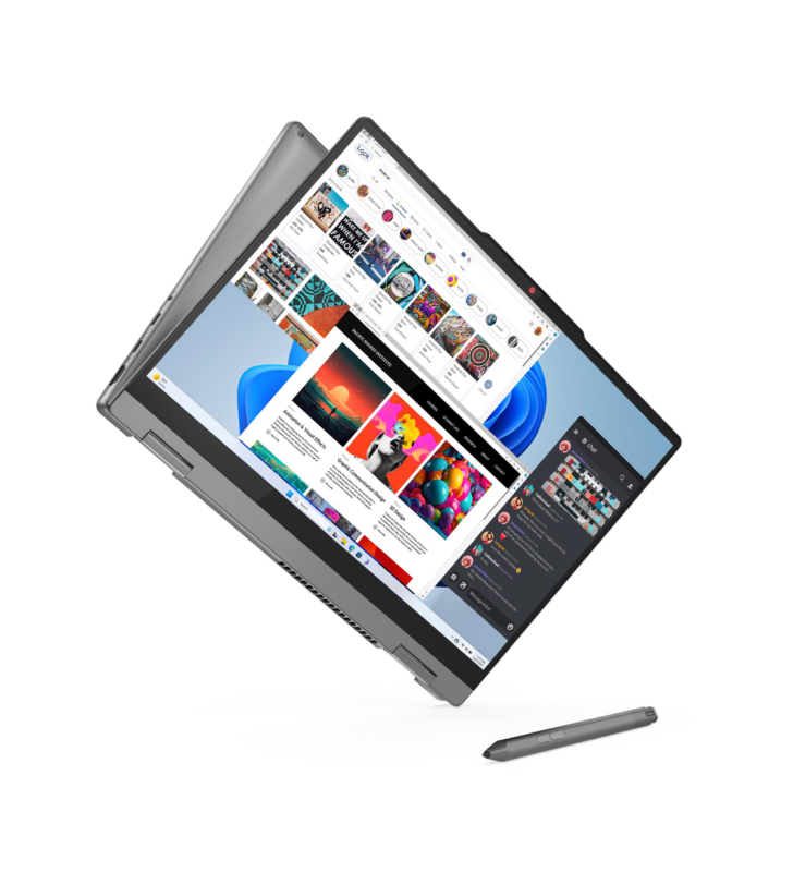Pc Portable Lenovo IdeaPad 5 2-in-1 14IRH9 / i7-13620H / 16 Go / 512 Go SSD / Windows 11 Pro / Gris