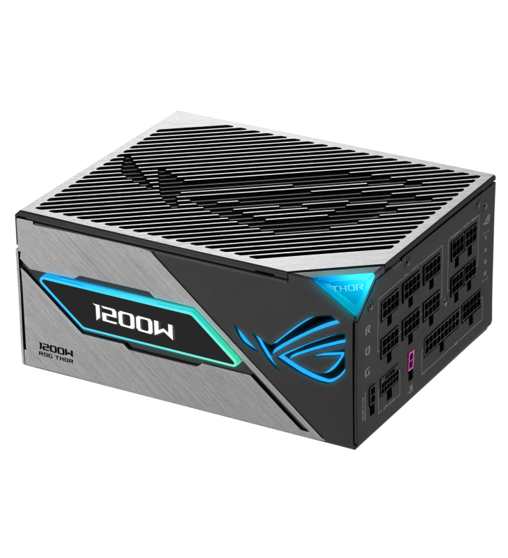 Boîte d'alimentation ASUS ROG Thor 1200W III | 80 PLUS Platinum | Black