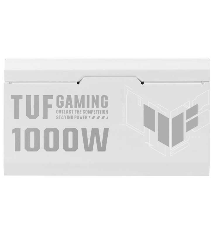 Boîte d'alimentation ASUS TUF GAMING / 1000W / 80Plus Gold / Blanc