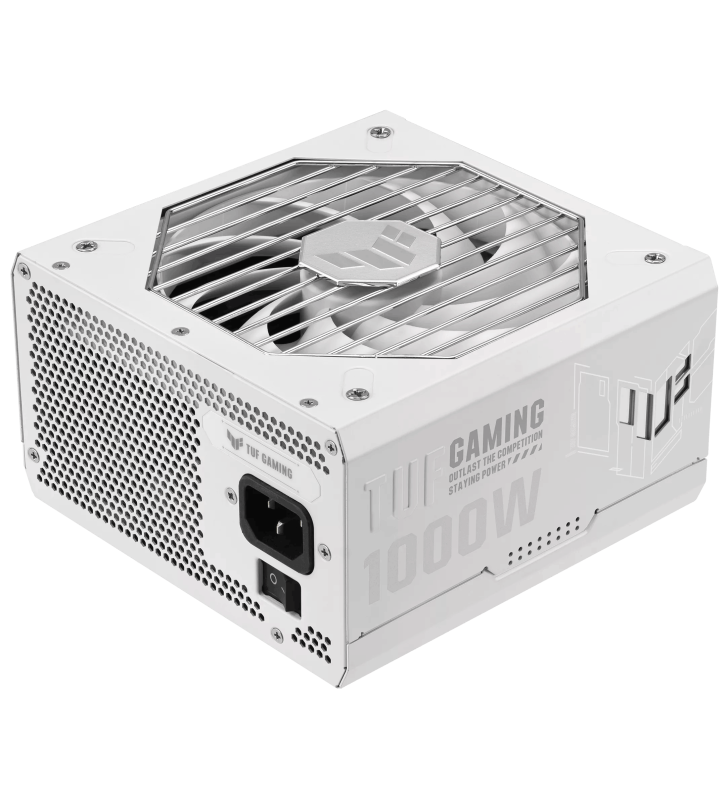 Boîte d'alimentation ASUS TUF GAMING / 1000W / 80Plus Gold / Blanc