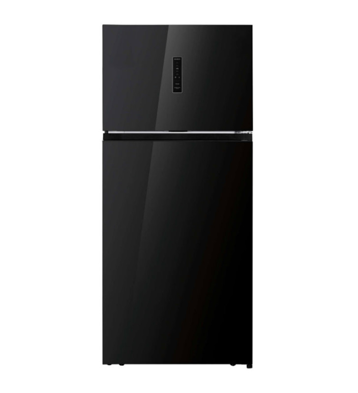 REFRIGERATEUR TELEFUNKEN Double Portes INVERTER No Frost 551 LITRES / FRIG-FC2-71N / NOIR MIROIR