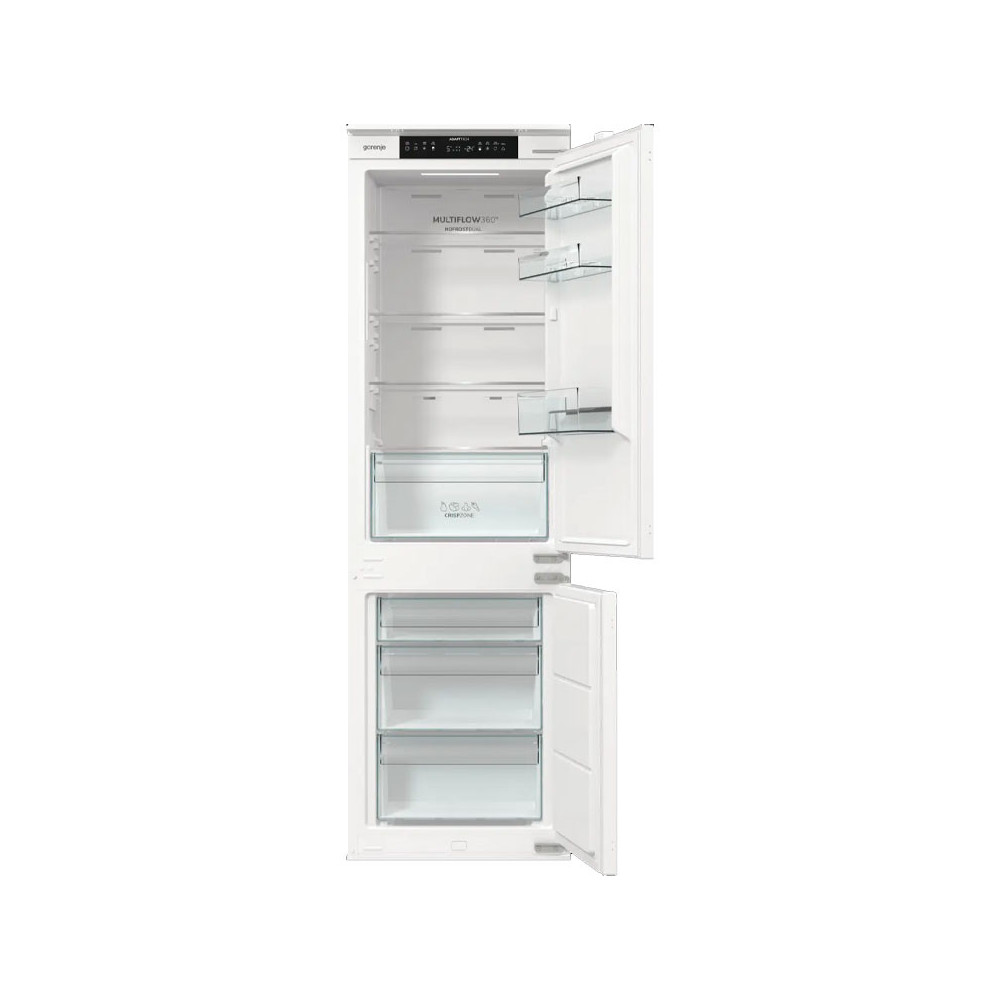 Réfrigérateur Encastrable GORENJE Combiné No Frost 252 Litres / NRKI517E41 / Blanc