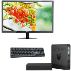 Mini BMAX B1 PRO / N4000 / 8GB 128SSD / Windows 11 / Noir Avec Enter 22" HD / VGA / HDMI / 60 Hz - BMAX