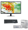 Mini Pc de bureau BMAX B3  N5095 / 8GB 256SSD / Windows 11 / Noir Avec Écran Enter 22" HD / VGA / HDMI / 60 Hz