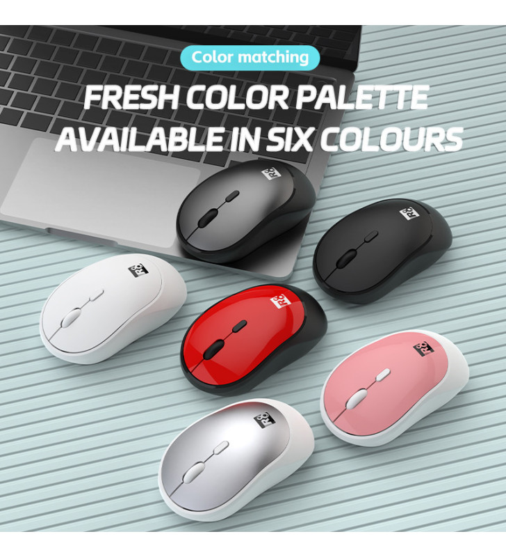 Souris R8 1744 Sans fil 4D / Blanc