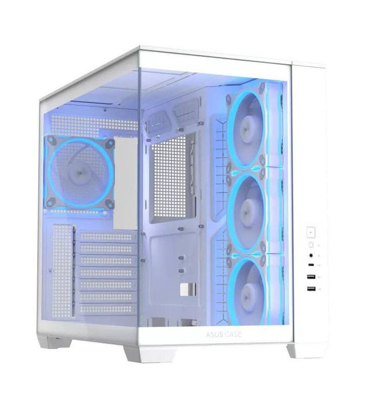Boîtier Gamer Moyen Tour ASUS A32 PLUS TG / ATX / ARGB / Blanc