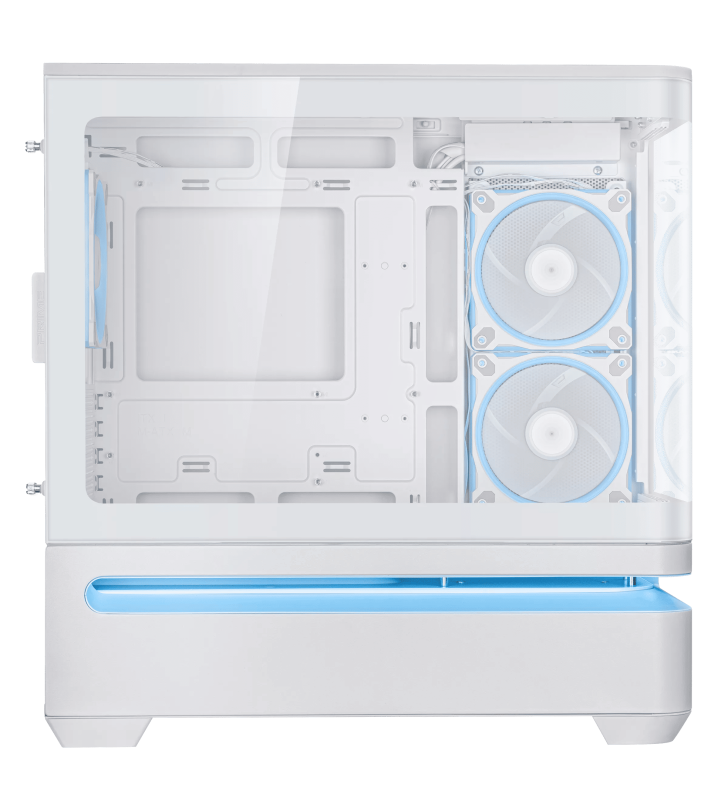 Boîtier Gamer ASUS PRIME AP202 TG / Micro-ATX / ARGB / Blanc