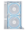 Boîtier Gamer ASUS PRIME AP202 TG / Micro-ATX / ARGB / Blanc