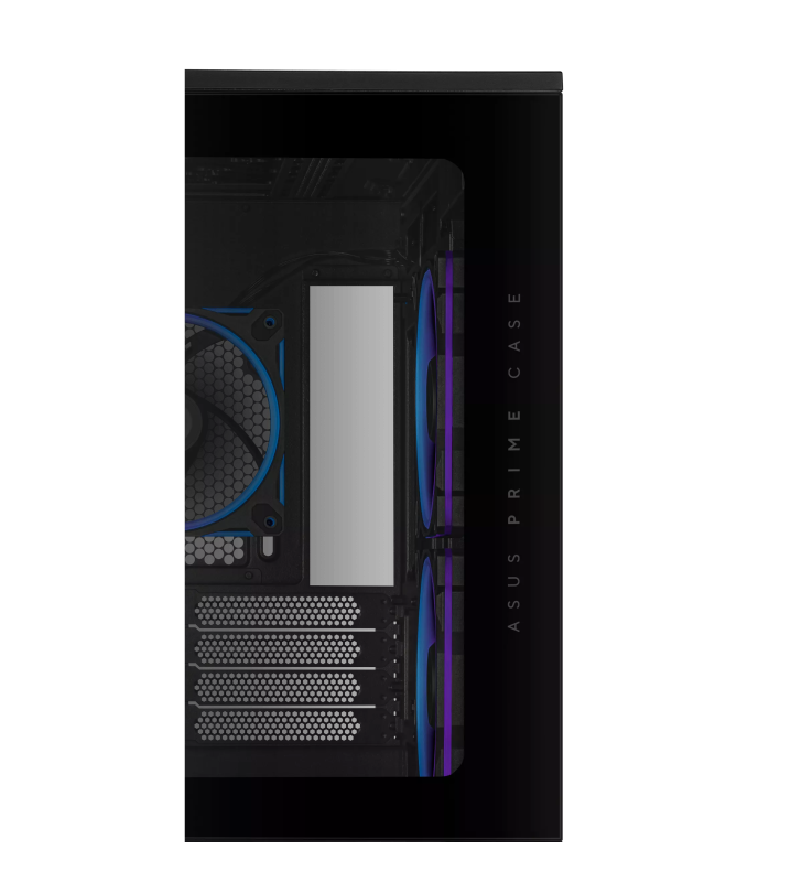 Boîtier Gamer ASUS PRIME AP202 TG / Micro-ATX / ARGB / Noir