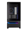 Boîtier Gamer ASUS PRIME AP202 TG / Micro-ATX / ARGB / Noir