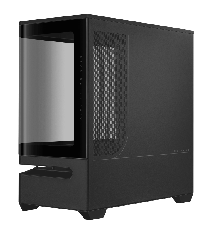 Boîtier Gamer ASUS PRIME AP202 TG / Micro-ATX / ARGB / Noir