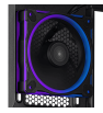 Boîtier Gamer ASUS PRIME AP202 TG / Micro-ATX / ARGB / Noir