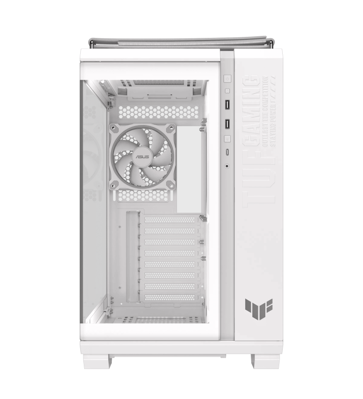 Boîtier ASUS TUF GAMING GT502 HORIZON TG / ATX / ARGB / Blanc