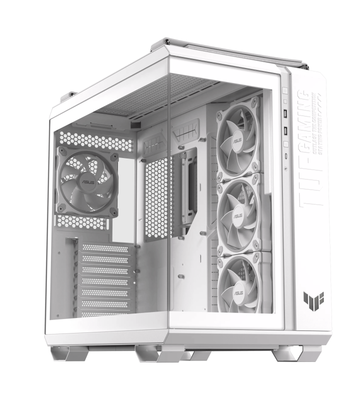 Boîtier ASUS TUF GAMING GT502 HORIZON TG / ATX / ARGB / Blanc
