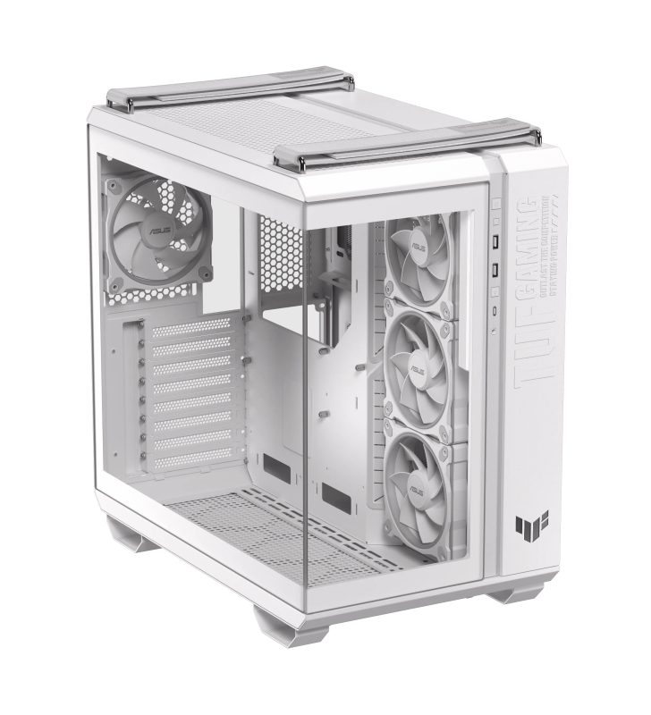 Boîtier ASUS TUF GAMING GT502 HORIZON TG / ATX / ARGB / Blanc