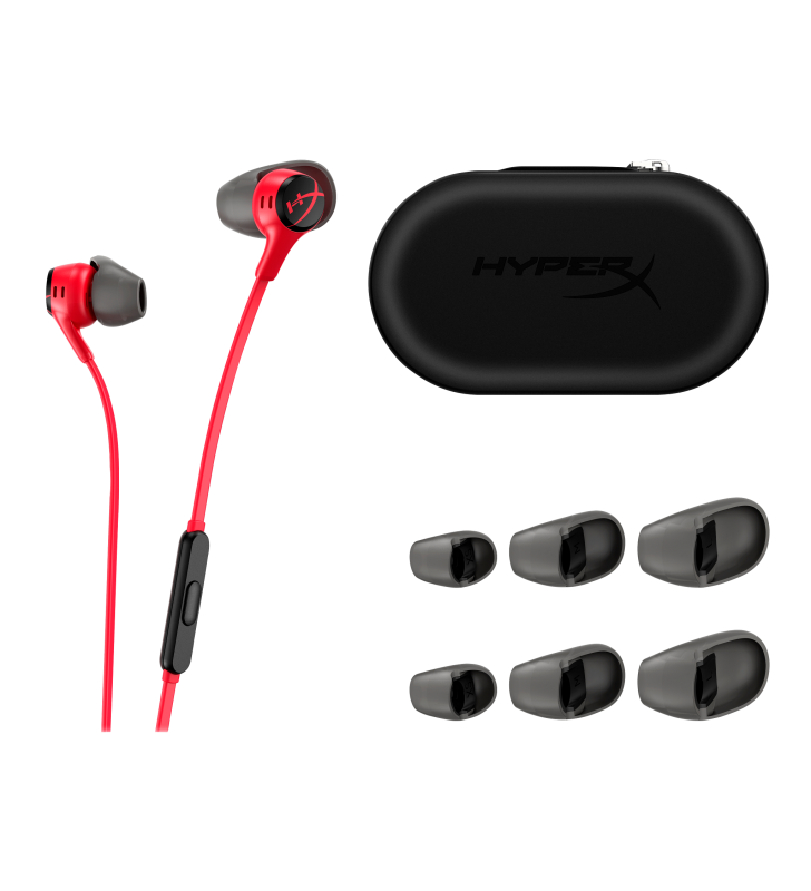 Ecouteurs Filaire HyperX Cloud II 705L8AA / Rouge