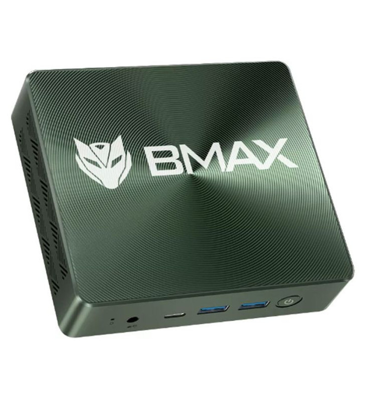 Mini Pc de bureau BMAX B6 TURBO / i5-8257U / 16 Go / 512 Go SSD / Windows 11 / Vert Avec Écran Enter 22" HD / VGA / HDMI / 60 Hz