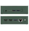 Mini Pc de bureau BMAX B6 TURBO / i5-8257U / 16 Go / 512 Go SSD / Windows 11 / Vert Avec Écran Enter 22" HD / VGA / HDMI / 60 Hz