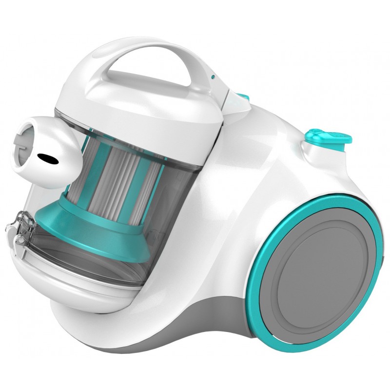 Aspirateur MIDEA sans sac 1400 W / Blanc & Bleu