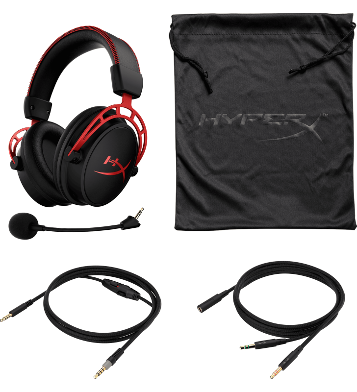 Casque filaire gaming HyperX Cloud Alpha / Noir