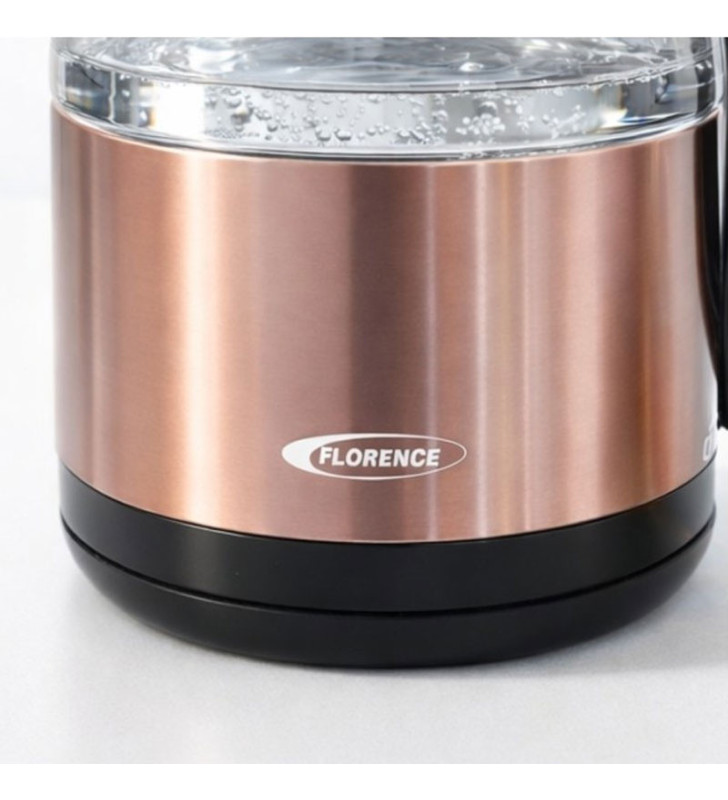 Bouilloire Électrique FLORENCE 2 Litres / 1500W / HK-464-BR / BROWN