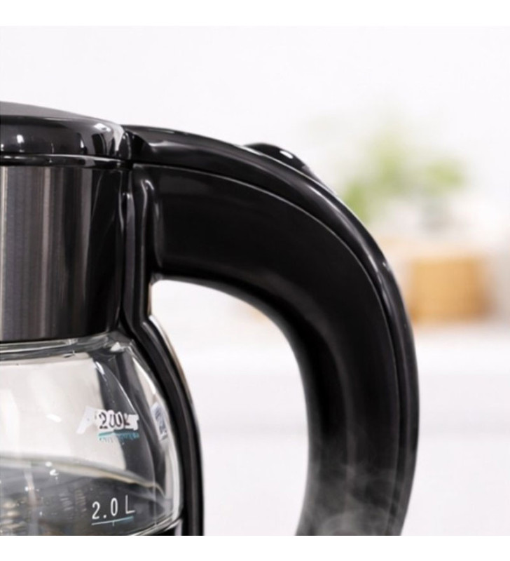 Bouilloire Électrique FLORENCE 2 Litres / 1500W / HK-464-BK / NOIR