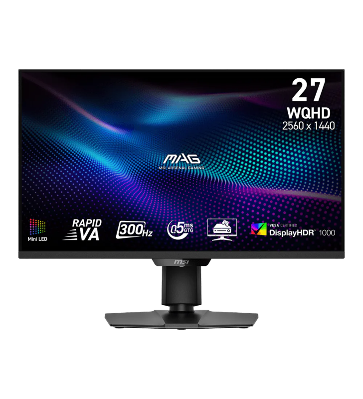 Écran Gaming MSI MAG 274QPF X30MV 27" WQHD VA / 300 Hz / Noir
