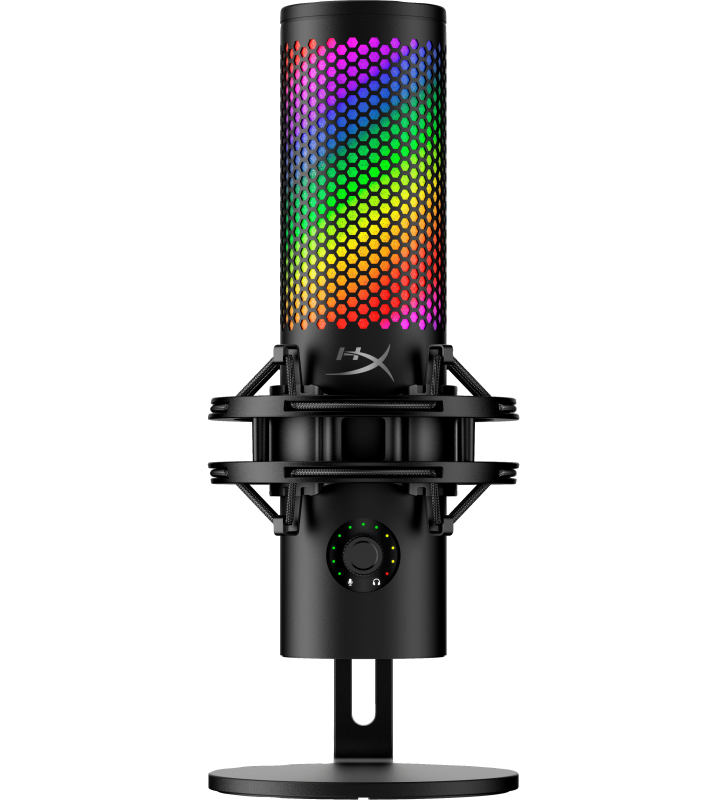 Microphone Gaming HP HyperX QuadCast 2 S / USB / Noir