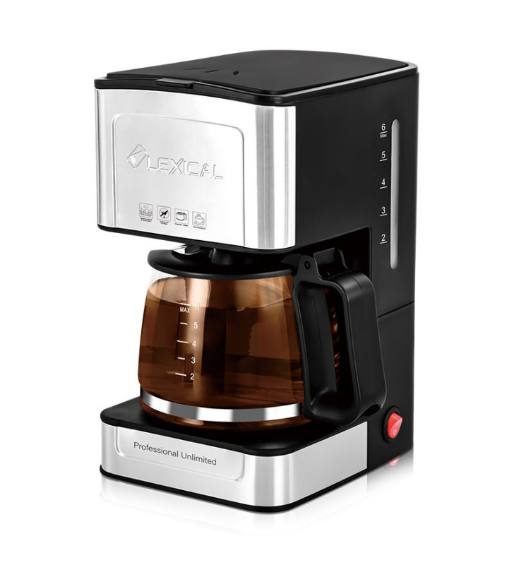 Cafetière LEXICAL 850ml / 700W / LEM-0633 / Noir