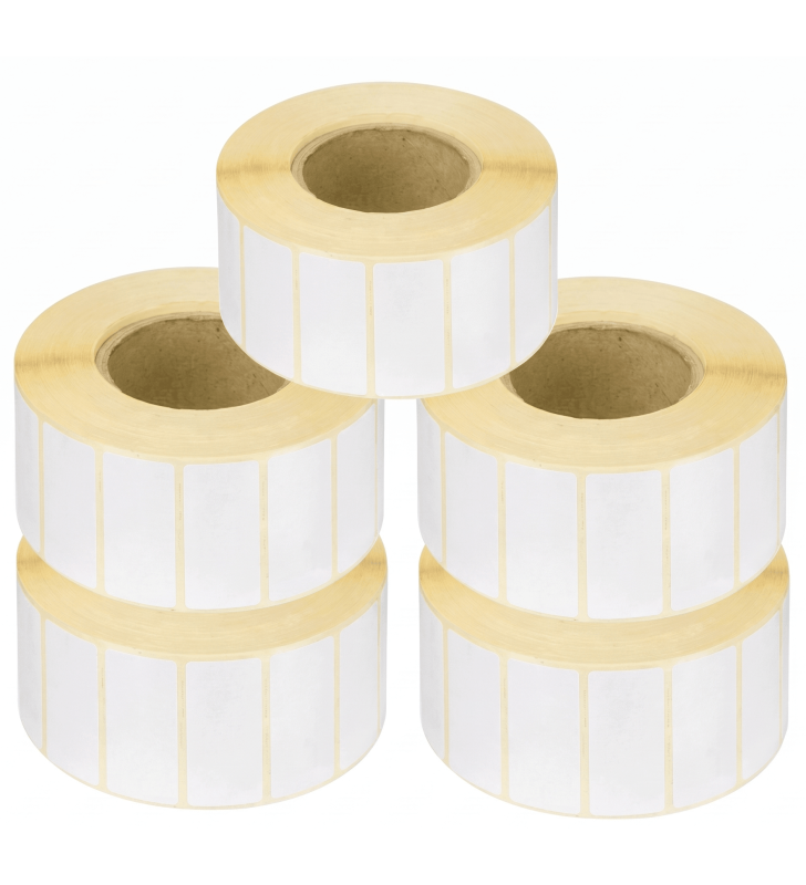 5x Rouleau d'étiquettes matte 50 x 30m