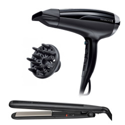 Pack SECHE CHEVEUX PRO AIR SHINE 2300W & LISSEUR ceramique REMINGTON