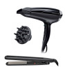Pack SECHE CHEVEUX PRO AIR SHINE 2300W & LISSEUR ceramique REMINGTON