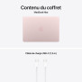 Apple MacBook Neo A18 Pro Avec Touch ID / 8 Go / 512 Go SSD / Rose poudré / Sans Adaptateur