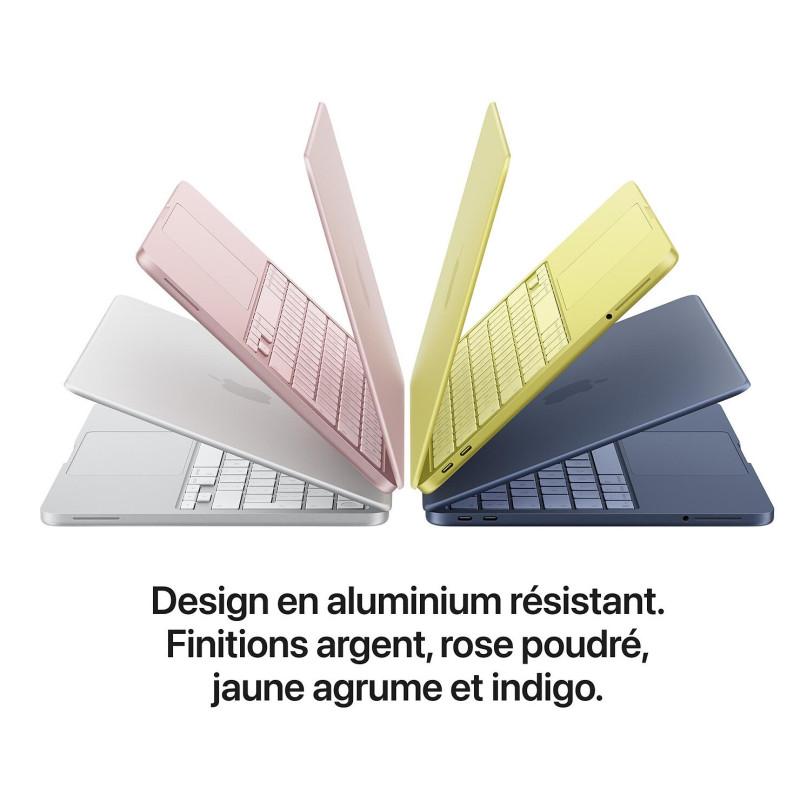 Apple MacBook Neo A18 Pro Avec Touch ID / 8 Go / 512 Go SSD / Rose poudré / Sans Adaptateur