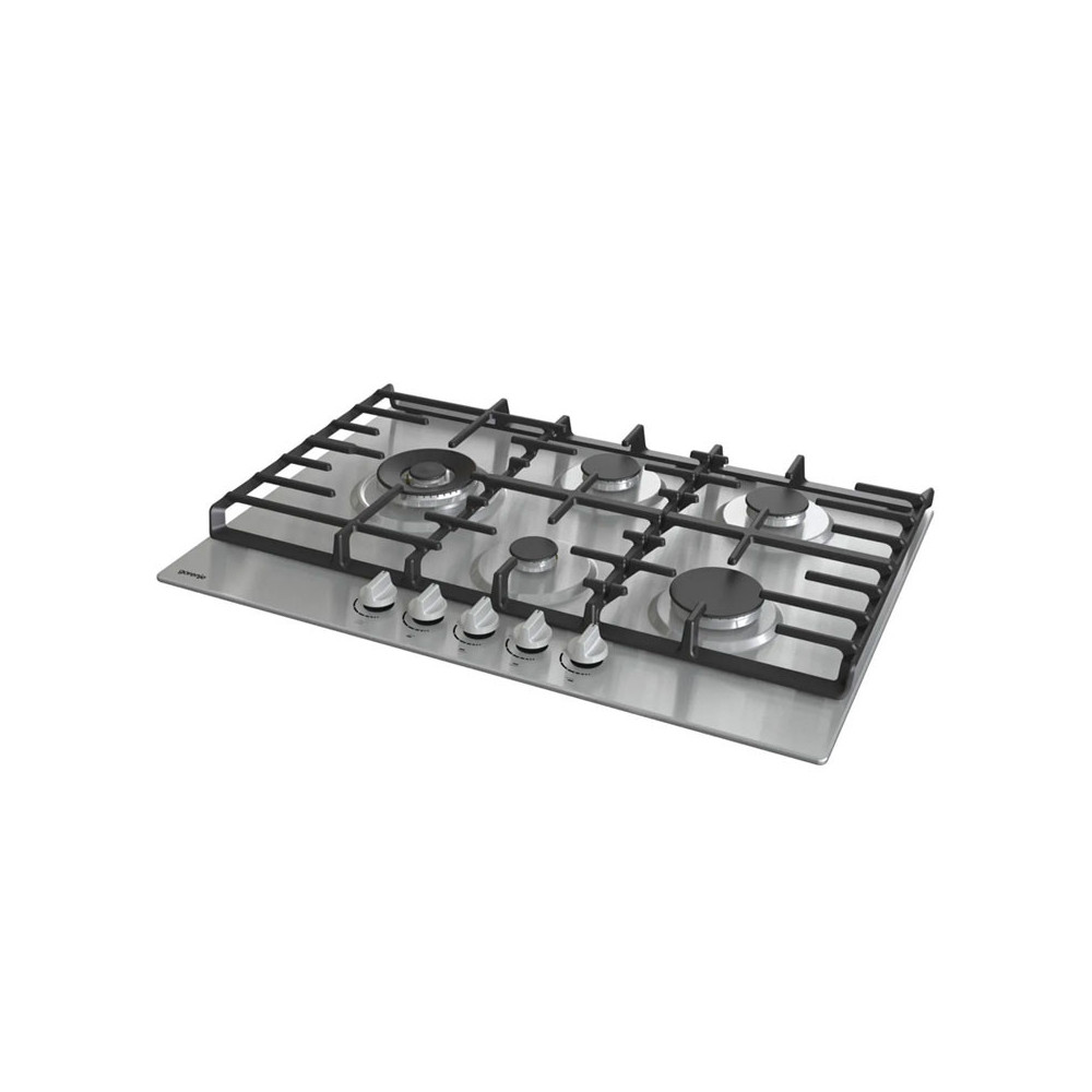 PLAQUE ENCASTRABLE GORENJE 5 FEUX / GW751X / SILVER
