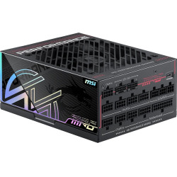 Boite d'alimentation MSI MEG Ai1300TS PCIE5 100% Modulaire / 1300W / 80 Plus Titanium