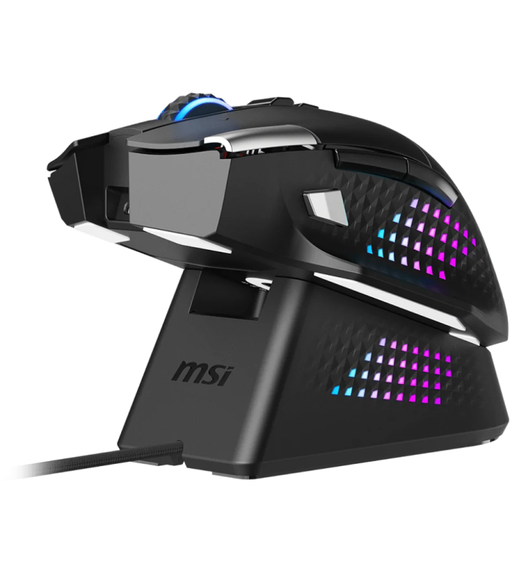 Souris gaming Sans fil MSI VERSA PRO + DOCK PRO / Noir