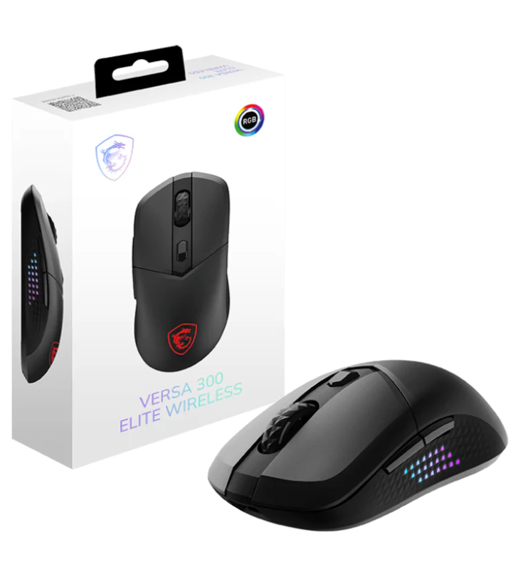 Souris gaming Sans Fil MSI VERSA 300 ELITE W / Noir