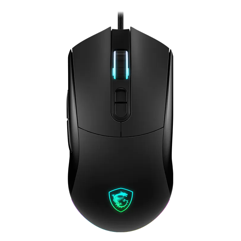 Souris gaming MSI FORGE GM320 / RGB / 7 boutons / 12800 DPI / Noir
