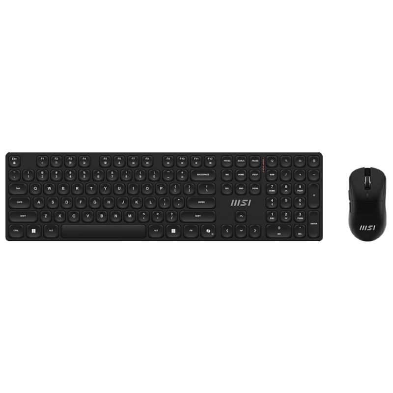 Ensemble clavier et souris sans fil MSI FORGE K210 / Azerty / Rechargeable